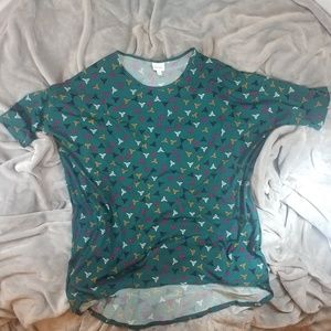 Lularoe IRMA size L 3/4 length sleeve Tunic NWOT